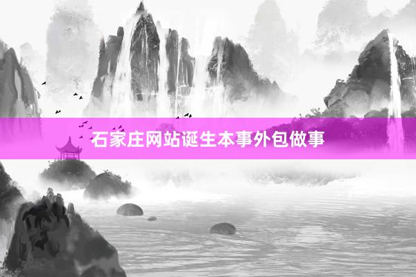 石家庄网站诞生本事外包做事